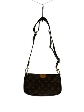 Louis Vuitton Multi Pochette Accessoires Monogram Leather Brown Patterned Bag